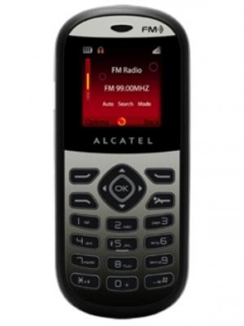 CARATULA ALCATEL OT209 NEGRA ORIGINAL
