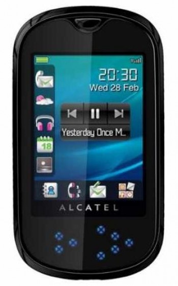 Caratula Alcatel OT708 Negra