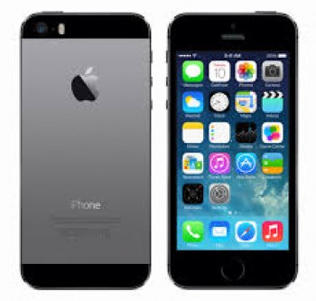 CARATULA APPLE IPHONE 5S NEGRA