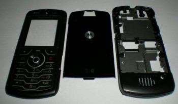 Caratula Motorola L7 Negra