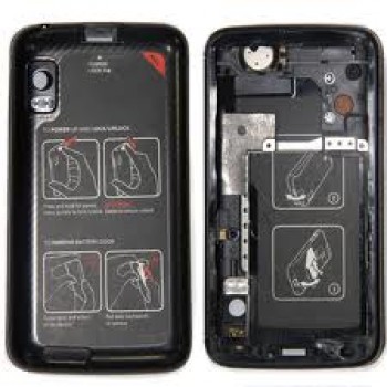 CARATULA MOTOROLA MB860 ATRIX NEGRA