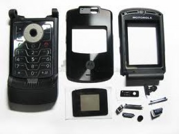 Caratula Motorola V3XX Negra