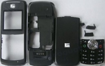 Caratula Motorola W230 Negra