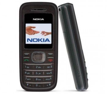 Caratula Nokia 1208 Negra