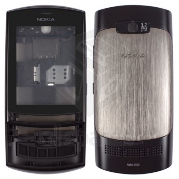 CARATULA NOKIA ASHA 303 NEGRA