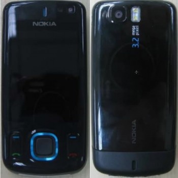 Caratula Nokia 6600s Slide Negra