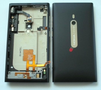 CARATULA NOKIA LUMIA 800 NEGRA