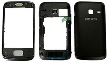 CARATULA SAMSUNG S6102 GALAXY Y DUOS NEGRA