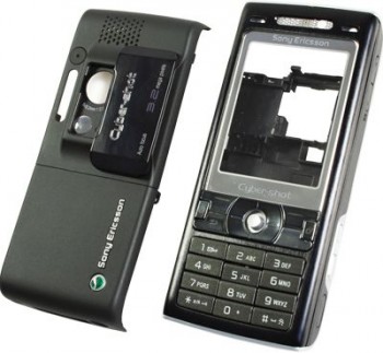 Caratula Sony K800 Negro/Gris