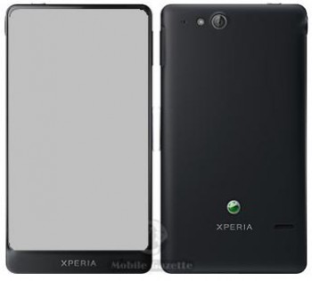CARATULA SONY XPERIA GO ST27 NEGRA