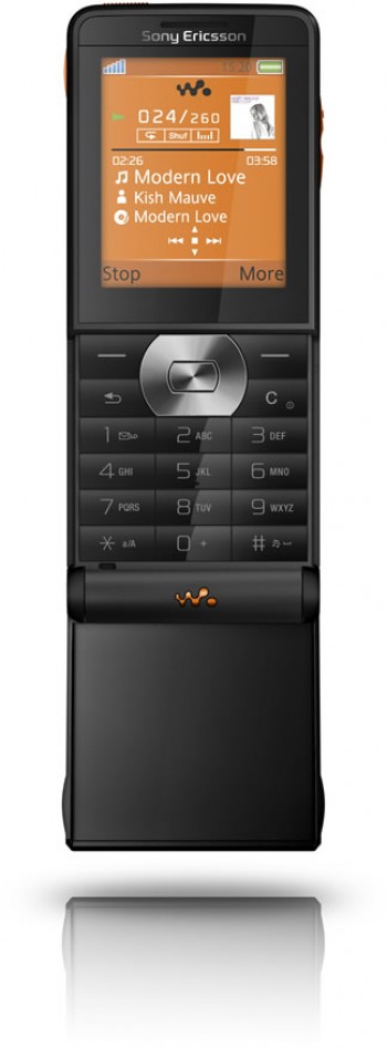 Caratula Sony W350 Negra