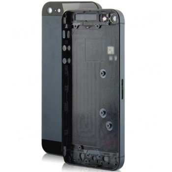 CARATULA APPLE IPHONE 5G NEGRA CALIDAD ORIGINAL