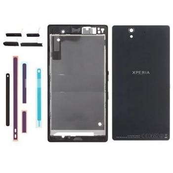 CARATULA SONY XPERIA Z L36H/C6603 NEGRA ORIGINAL