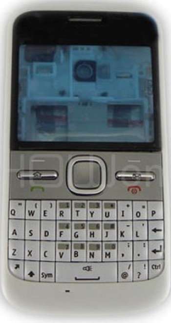 Caratula Nokia E5-00 Blanca/Gris