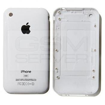 TAPA PLASTICA APPLE IPHONE 3GA/ 3GS 8 GB BLANCA