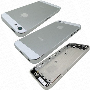 CARATULA APPLE IPHONE 5G BLANCA CALIDAD ORIGINAL