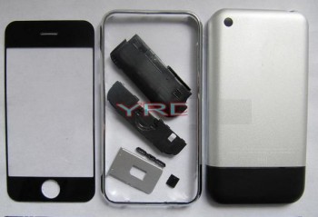 Caratula iPhone 2G Gris/Negra