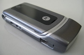 Caratula Motorola W375 Gris