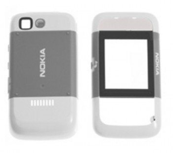 Caratula Nokia 5200 Gris/Blanc