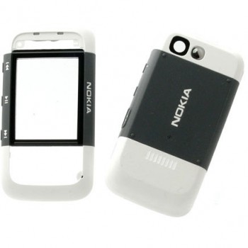 Caratula Nokia 5300 Gris/ Blanco