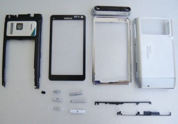 Caratula Nokia N8-00 Gris Claro