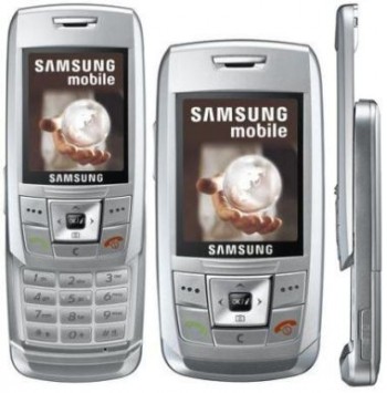 Caratula Samsung E250 Gris