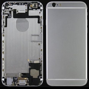 CARATULA APPLE IPHONE 6G GRIS