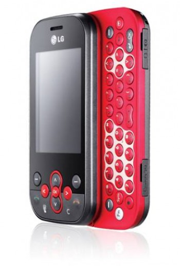 Caratula LG GT360 Rojo/Negro