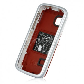 Caratula Nokia 5230 Roja/Gris