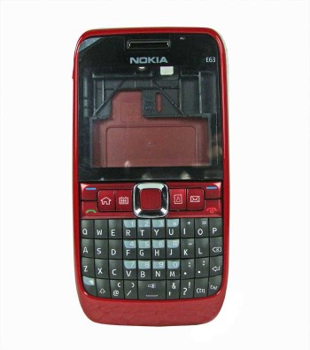 Caratula Nokia E63 Roja