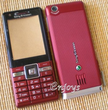Caratula Sony Ericsson J105 Naite Roja (Sin Teclado)