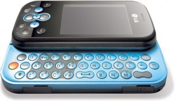Caratula LG GT360 Azul/Negro