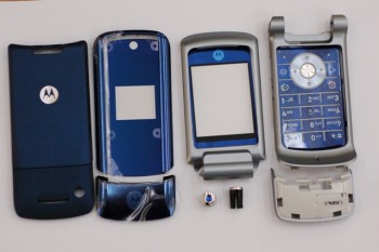 Caratula Motorola K1 Azul