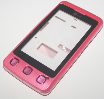 Caratula LG KP500 Rosa