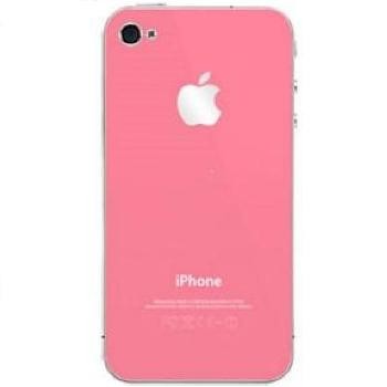 TAPA BATERIA IPHONE 4S ROSADA
