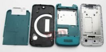 Caratula Sony Ericsson T707 Turquesa