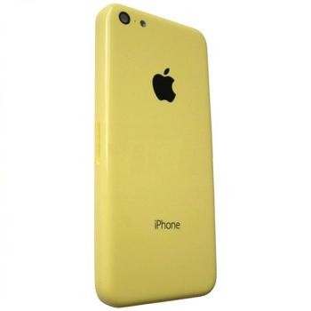 CARATULA APPLE IPHONE 5C AMARILLA CALIDAD ORIGINAL