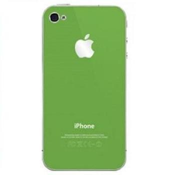 TAPA BATERIA APPLE IPHONE 4G VERDE