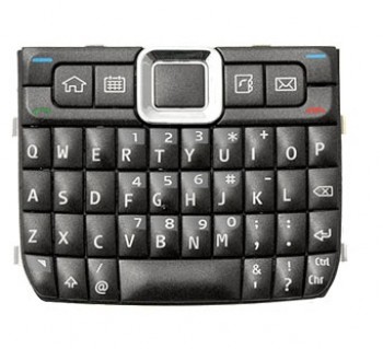 Teclado Nokia E71 Negro/Gris
