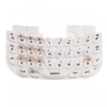 Teclado Blackberry 8520 Blanco