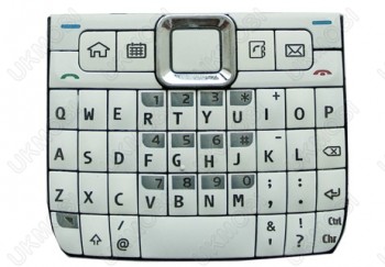 Teclado Nokia E71 Blanco