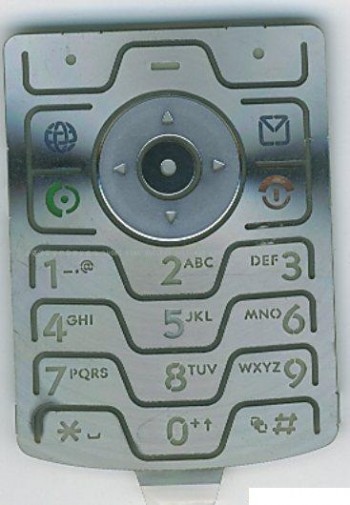 Teclado Motorola V3 Gris
