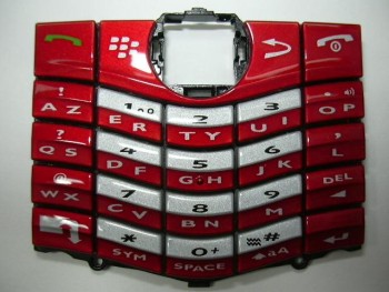 Teclado BB 8110/8120/8130 Rojo