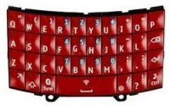 TECLADO NOKIA ASHA 303 ROJO