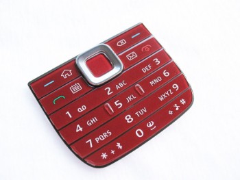 Teclado Numerico/ Tracpad Nokia E75 Rojo