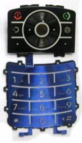 TECLADO MOTOROLA Z3 AZUL