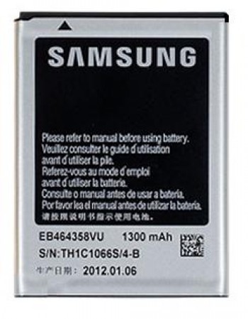 BATERIA SAMSUNG EB464358VU GALAXY ACE PLUS/ S7500/6102 GALAXY Y DUOS/GT-S6102/ S6500 GALAXY MINI 2/ S6802 GALAXY ACE DUOS/ S6012/ S6010 GALAXY MUSIC/ S6310 GALAXY Y 2/ S6810 GALAXY FAME