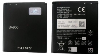 BATERIA SONY BA900 LT29 XPERIA TX/ ST26 XPERIA J 1700MA C1904 C1905 C2004 C2005 C2104 C2105
