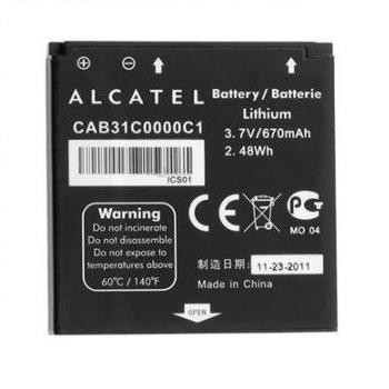 BATERIA ALCATEL CAB31C0000C1 OT606/ SPARK
