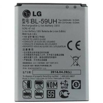BATERIA BL-59UH LG OPTIMUS G2 MINI G618/ D620/ D621/ D625 3.8 V 2440 MAH